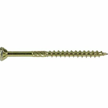 Hillman Wood Screw, #9, 2-1/2 in, Zinc Plated 48591